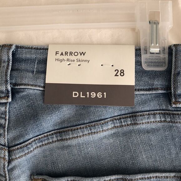DL1961 Farrow High Rise Skinny Jeans size 28 NWT - Picture 3 of 7